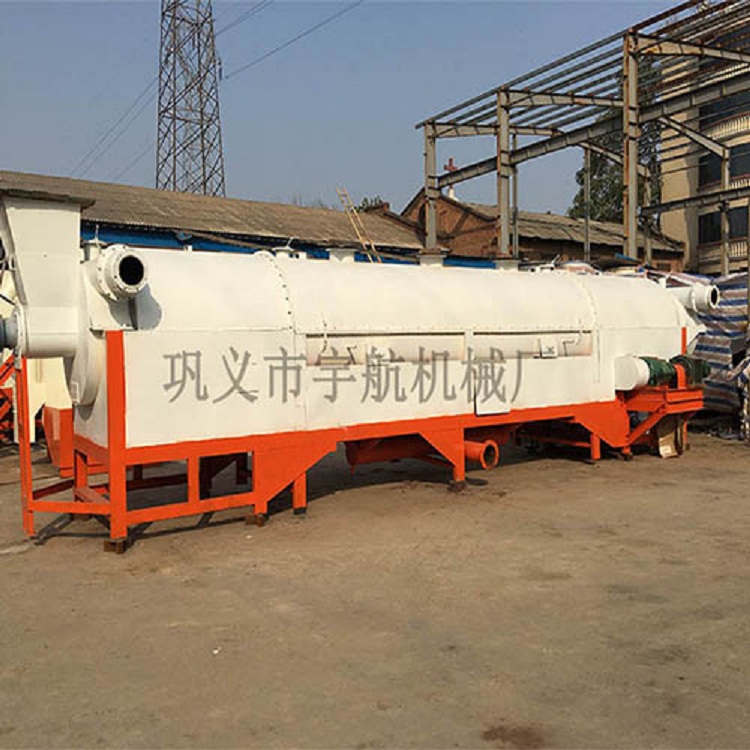 宇航連續(xù)樹枝炭化爐采用氣化爐造氣進行炭化